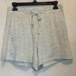 A-163 Workshop Republic Clothing NWT Gray Elastic Waist Drawstring Shorts Size S